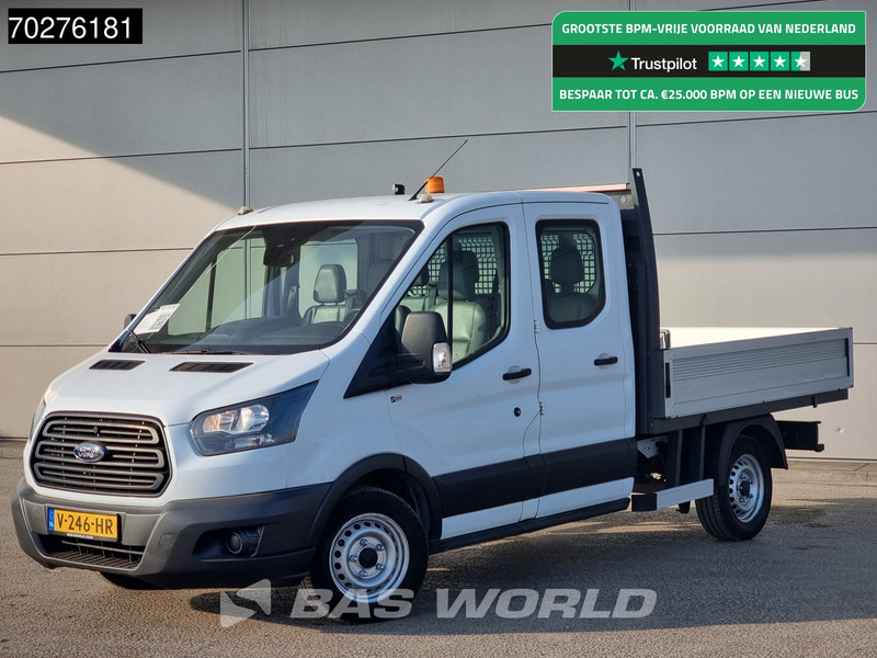 Ford Transit 105pk Open Laadbak Dubbel Cabine Trekhaak Navi Airco Pritsche Pickup Open Box Airco Dubbel cabine Trekhaak - Furgoneta caja abierta: foto 1 Ford Transit 105pk Open Laadbak Dubbel Cabine Trekhaak Navi Airco Pritsche Pickup Open Box Airco Dubbel cabine Trekhaak - Furgoneta caja abierta: foto 1