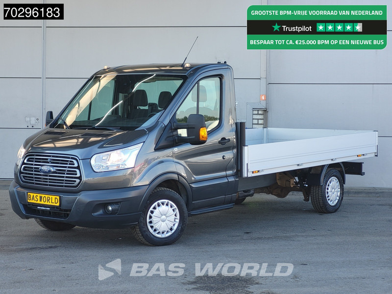 Ford Transit 125pk Open Laadbak Trekhaak Airco Standkachel Pritsche Pickup Open Box Airco Trekhaak Cruise control - Furgoneta caja abierta: foto 1 Ford Transit 125pk Open Laadbak Trekhaak Airco Standkachel Pritsche Pickup Open Box Airco Trekhaak Cruise control - Furgoneta caja abierta: foto 1