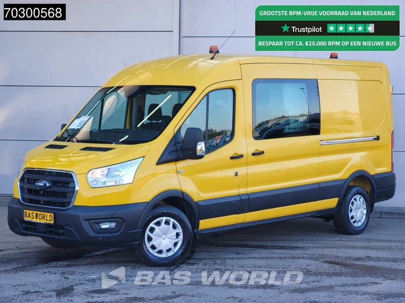 Ford Transit 130pk Dubbel Cabine 2x Schuifdeur L3H2 Trekhaak Airco Cruise Parkeersensoren Euro6 L3 DC Doka Mixto Airco Trekhaak Cruise contro - Furgoneta pequeña: foto 1 Ford Transit 130pk Dubbel Cabine 2x Schuifdeur L3H2 Trekhaak Airco Cruise Parkeersensoren Euro6 L3 DC Doka Mixto Airco Trekhaak Cruise contro - Furgoneta pequeña: foto 1
