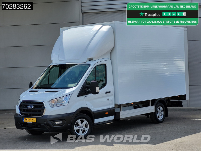 Furgoneta caja cerrada Ford Transit 130pk Laadklep Zijdeur Bakwagen Airco Cruise Camera Euro6 Koffer Meubelbak 21m3 Airco Cruise control: foto 1