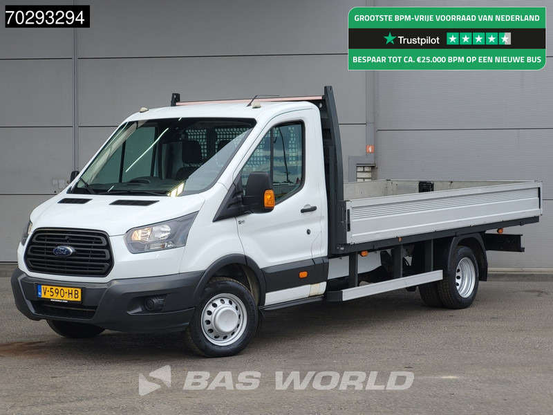 Ford Transit 170pk Open Laadbak Dubbellucht 3,5t Trekhaak Airco APK 02-2026 Euro6 Pritsche Open Box Airco Trekhaak - Furgoneta caja abierta: foto 1 Ford Transit 170pk Open Laadbak Dubbellucht 3,5t Trekhaak Airco APK 02-2026 Euro6 Pritsche Open Box Airco Trekhaak - Furgoneta caja abierta: foto 1