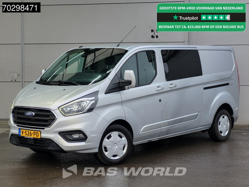Ford Transit Custom 130PK Dubbel Cabine Automaat 2x Schuifdeur Trekhaak Xenon ACC Navi Camera Parkeersensoren SYNC3-Display APK 03-2026 Euro6 DC Dok - Furgoneta pequeña: foto 1 Ford Transit Custom 130PK Dubbel Cabine Automaat 2x Schuifdeur Trekhaak Xenon ACC Navi Camera Parkeersensoren SYNC3-Display APK 03-2026 Euro6 DC Dok - Furgoneta pequeña: foto 1