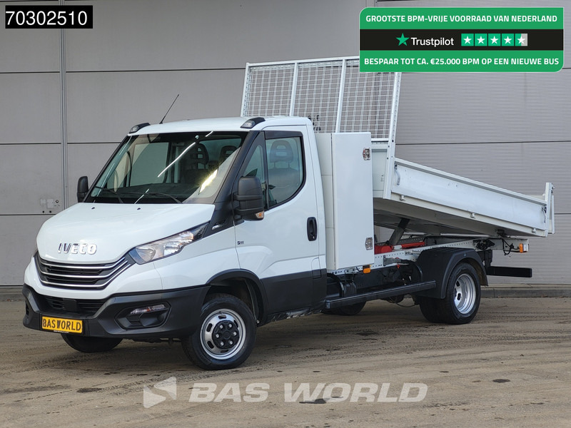 Iveco Daily 35C14 Automaat Kipper met Kist Dubbellucht 3,5t Trekhaak Airco Cruise Euro6 Tipper Benne Kieper Airco Trekhaak Cruise control - Furgoneta basculante: foto 1 Iveco Daily 35C14 Automaat Kipper met Kist Dubbellucht 3,5t Trekhaak Airco Cruise Euro6 Tipper Benne Kieper Airco Trekhaak Cruise control - Furgoneta basculante: foto 1