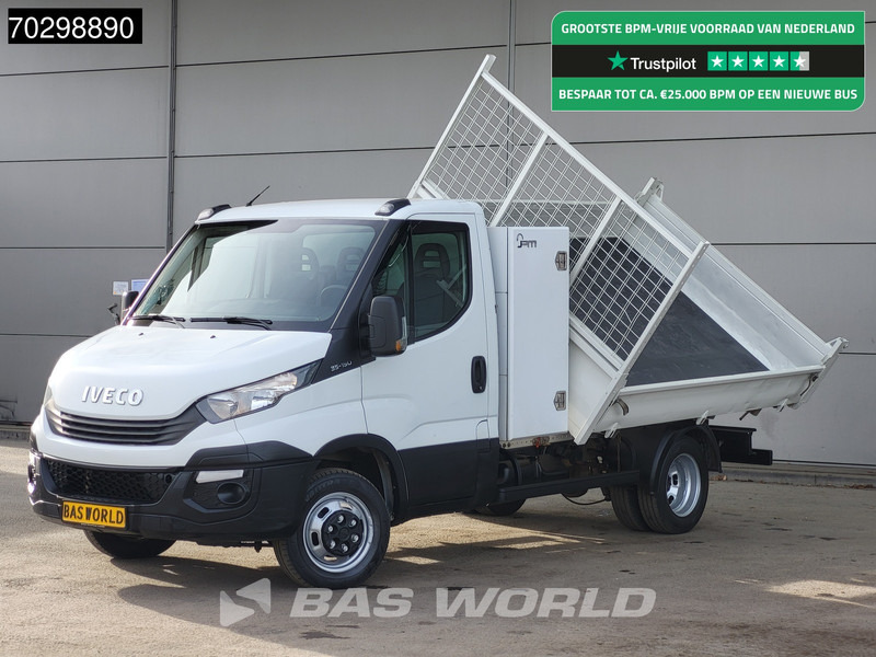 Iveco Daily 35C15 3.0L Kipper met Kist Dubbellucht 3,5t Trekhaak 150PK Airco Euro6 Tipper Benne Kieper Airco Trekhaak Cruise control - Furgoneta basculante: foto 1 Iveco Daily 35C15 3.0L Kipper met Kist Dubbellucht 3,5t Trekhaak 150PK Airco Euro6 Tipper Benne Kieper Airco Trekhaak Cruise control - Furgoneta basculante: foto 1