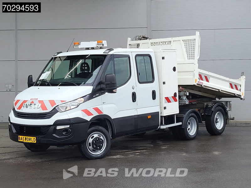 Iveco Daily 35C15 3.0L Kipper met Kist Maxicargo Airco Cruise Camera Euro6 Tipper Benne Kieper 2m3 Airco Dubbel cabine Cruise control - Furgoneta basculante: foto 3 Iveco Daily 35C15 3.0L Kipper met Kist Maxicargo Airco Cruise Camera Euro6 Tipper Benne Kieper 2m3 Airco Dubbel cabine Cruise control - Furgoneta basculante: foto 3