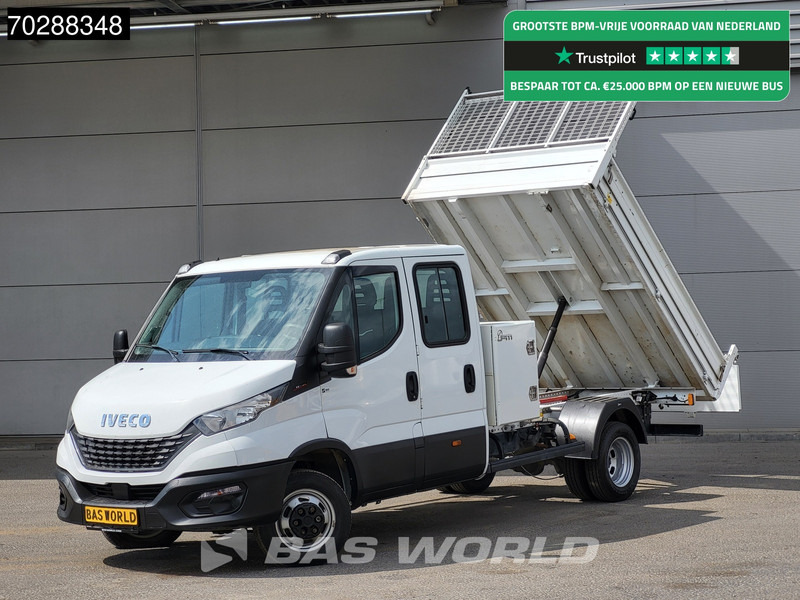 Iveco Daily 35C16 3.0L Open Laadbak met Kist Dubbel Cabine Dubbellucht 3,5t Trekhaak Airco Cruise Euro6 Pritsche Pickup Open Box Airco Trekh - Furgoneta caja abierta: foto 1 Iveco Daily 35C16 3.0L Open Laadbak met Kist Dubbel Cabine Dubbellucht 3,5t Trekhaak Airco Cruise Euro6 Pritsche Pickup Open Box Airco Trekh - Furgoneta caja abierta: foto 1