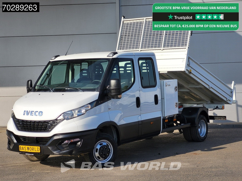 Iveco Daily 35C16 3.0L Open Laadbak met Kist Dubbel Cabine Dubbellucht 3,5t Trekhaak Navi Airco Cruise Camera Euro6 Pritsche Pickup Open Box - Furgoneta caja abierta: foto 1 Iveco Daily 35C16 3.0L Open Laadbak met Kist Dubbel Cabine Dubbellucht 3,5t Trekhaak Navi Airco Cruise Camera Euro6 Pritsche Pickup Open Box - Furgoneta caja abierta: foto 1