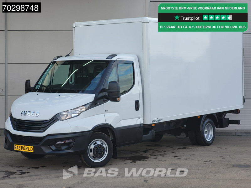 Iveco Daily 35C16 Laadklep Dubbellucht Bakwagen 160PK Airco Euro6 Meubelbak Koffer Airco - Furgoneta caja cerrada: foto 1 Iveco Daily 35C16 Laadklep Dubbellucht Bakwagen 160PK Airco Euro6 Meubelbak Koffer Airco - Furgoneta caja cerrada: foto 1