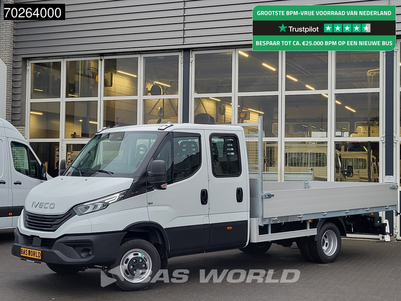 Iveco Daily 35C18 3.0 180PK Nwe model 2025 NL Open laadbak Dubbel Cabine Navi Camera Cruise LED 3,5T Trekvermogen Pritsche Pickup 3m3 Airco - Furgoneta caja abierta: foto 1 Iveco Daily 35C18 3.0 180PK Nwe model 2025 NL Open laadbak Dubbel Cabine Navi Camera Cruise LED 3,5T Trekvermogen Pritsche Pickup 3m3 Airco - Furgoneta caja abierta: foto 1