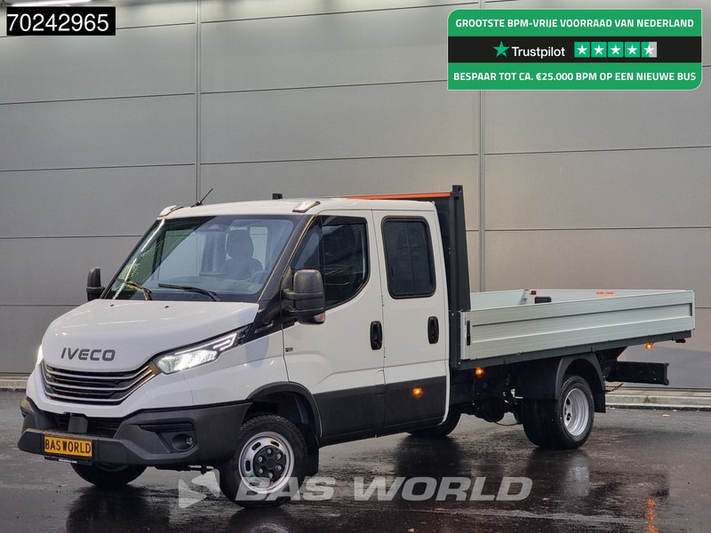 Iveco Daily 35C18 3.0L Automaat 180PK 2025-Model Dubbel Cabine Open laadbak Dubbellucht Navi ACC LED 3,5T Trekvermogen Euro6 Pritsche Pickup - Furgoneta caja abierta: foto 1 Iveco Daily 35C18 3.0L Automaat 180PK 2025-Model Dubbel Cabine Open laadbak Dubbellucht Navi ACC LED 3,5T Trekvermogen Euro6 Pritsche Pickup - Furgoneta caja abierta: foto 1