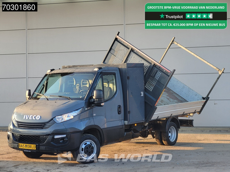 Iveco Daily 35C18 3.0L Driezijdige Kipper Dubbellucht 3,5t Trekhaak 180PK Euro6 Kieper Dreiseitenkipper Tipper Benne Trekhaak - Furgoneta basculante: foto 1 Iveco Daily 35C18 3.0L Driezijdige Kipper Dubbellucht 3,5t Trekhaak 180PK Euro6 Kieper Dreiseitenkipper Tipper Benne Trekhaak - Furgoneta basculante: foto 1