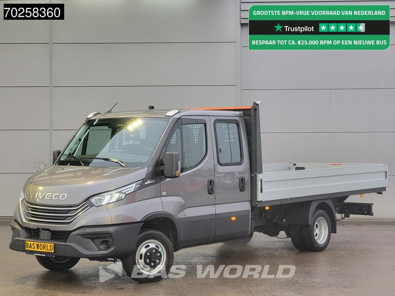 Iveco Daily 35C21 3.0L Automaat 210PK 2025-Model Open laadbak Dubbel Cabine Dubbellucht CarPlay ACC LED 3,5T Trekvermogen Euro6 Pritsche Pic - Furgoneta caja abierta: foto 1 Iveco Daily 35C21 3.0L Automaat 210PK 2025-Model Open laadbak Dubbel Cabine Dubbellucht CarPlay ACC LED 3,5T Trekvermogen Euro6 Pritsche Pic - Furgoneta caja abierta: foto 1