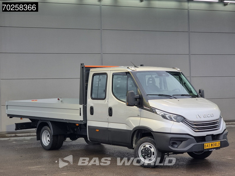 Iveco Daily 35C21 3.0L Automaat 210PK 2025-Model Open laadbak Dubbel Cabine Dubbellucht CarPlay ACC LED 3,5T Trekvermogen Euro6 Pritsche Pic - Furgoneta caja abierta: foto 3 Iveco Daily 35C21 3.0L Automaat 210PK 2025-Model Open laadbak Dubbel Cabine Dubbellucht CarPlay ACC LED 3,5T Trekvermogen Euro6 Pritsche Pic - Furgoneta caja abierta: foto 3