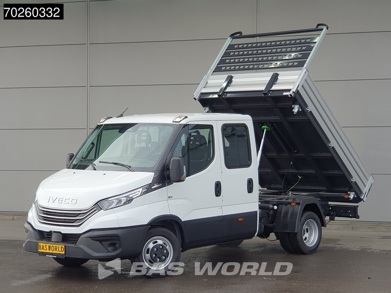 Iveco Daily 35C21 3-Zijdige Kipper Dubbel Cabine 210PK 3.0L Dubbellucht 3,5t Trekhaak ACC Airco LED Camera CarPlay Euro6 Tipper Benne Kieper - Furgoneta basculante: foto 5 Iveco Daily 35C21 3-Zijdige Kipper Dubbel Cabine 210PK 3.0L Dubbellucht 3,5t Trekhaak ACC Airco LED Camera CarPlay Euro6 Tipper Benne Kieper - Furgoneta basculante: foto 5