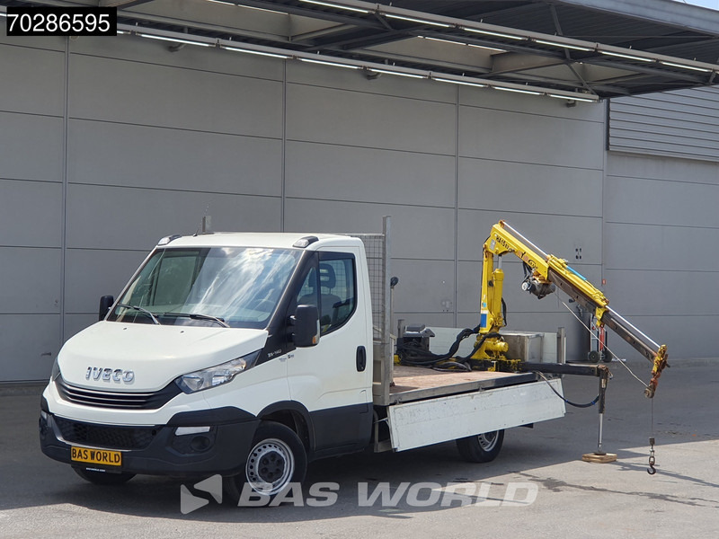 Iveco Daily 35S14 Kraanwagen Open Laadbak Hyva HA15 Euro6 3,5t Trekhaak Crane Kranwagen Kraan Pritsche Pickup Open Box Trekhaak - Furgoneta caja abierta: foto 5 Iveco Daily 35S14 Kraanwagen Open Laadbak Hyva HA15 Euro6 3,5t Trekhaak Crane Kranwagen Kraan Pritsche Pickup Open Box Trekhaak - Furgoneta caja abierta: foto 5