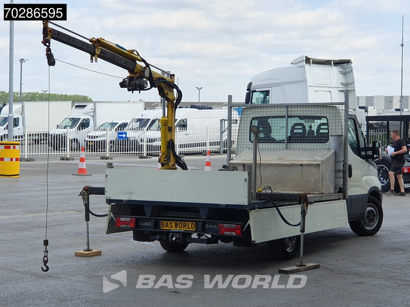 Iveco Daily 35S14 Kraanwagen Open Laadbak Hyva HA15 Euro6 3,5t Trekhaak Crane Kranwagen Kraan Pritsche Pickup Open Box Trekhaak - Furgoneta caja abierta: foto 3 Iveco Daily 35S14 Kraanwagen Open Laadbak Hyva HA15 Euro6 3,5t Trekhaak Crane Kranwagen Kraan Pritsche Pickup Open Box Trekhaak - Furgoneta caja abierta: foto 3