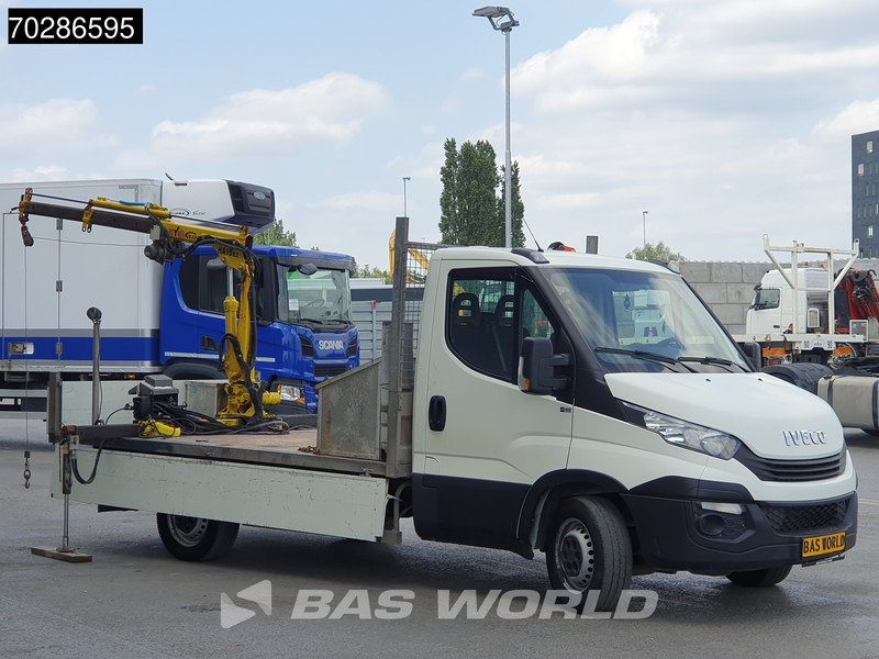 Iveco Daily 35S14 Kraanwagen Open Laadbak Hyva HA15 Euro6 3,5t Trekhaak Crane Kranwagen Kraan Pritsche Pickup Open Box Trekhaak - Furgoneta caja abierta: foto 2 Iveco Daily 35S14 Kraanwagen Open Laadbak Hyva HA15 Euro6 3,5t Trekhaak Crane Kranwagen Kraan Pritsche Pickup Open Box Trekhaak - Furgoneta caja abierta: foto 2