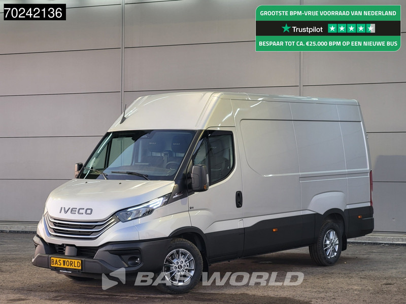 Iveco Daily 35S21 3.0L Automaat L2H2 210PK 2025-Model 3,5t Trekgewicht ACC LED Navi LM-Velgen Camera Euro6 L2 12m3 Airco - Furgón: foto 1 Iveco Daily 35S21 3.0L Automaat L2H2 210PK 2025-Model 3,5t Trekgewicht ACC LED Navi LM-Velgen Camera Euro6 L2 12m3 Airco - Furgón: foto 1