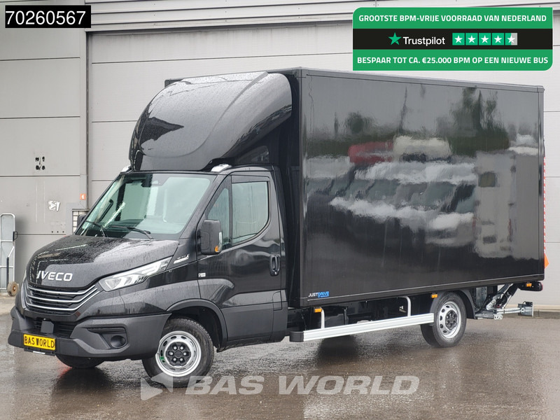 Iveco Daily 35S21 Automaat Lat om lat Dhollandia laadklep Bakwagen ACC LED Meubelbak Koffer 21m3 Airco - Furgoneta caja cerrada: foto 1 Iveco Daily 35S21 Automaat Lat om lat Dhollandia laadklep Bakwagen ACC LED Meubelbak Koffer 21m3 Airco - Furgoneta caja cerrada: foto 1