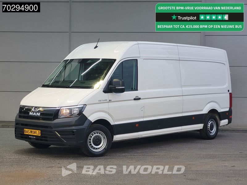 MAN TGE 3.140 COMING SOON! L4H3 Trekhaak Airco Cruise Camera Parkeersensoren Euro6 L3H2 15m3 Airco Trekhaak Cruise control - Furgón: foto 1 MAN TGE 3.140 COMING SOON! L4H3 Trekhaak Airco Cruise Camera Parkeersensoren Euro6 L3H2 15m3 Airco Trekhaak Cruise control - Furgón: foto 1