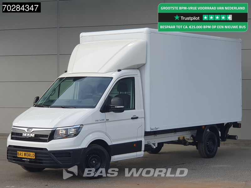 MAN TGE 3.140 Laadklep Bakwagen Airco Cruise Camera Euro6 Meubelbak Koffer 20m3 Airco Cruise control - Furgoneta caja cerrada: foto 1 MAN TGE 3.140 Laadklep Bakwagen Airco Cruise Camera Euro6 Meubelbak Koffer 20m3 Airco Cruise control - Furgoneta caja cerrada: foto 1