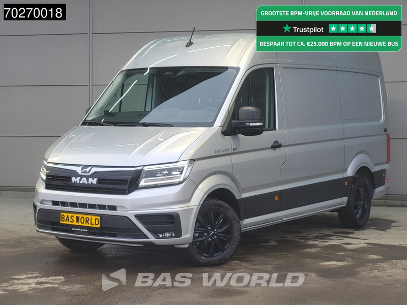 MAN TGE 3.180 Automaat 2025 model Facelift L3H3 ACC Trekhaak L2H2 | 12m3 Airco Trekhaak - Furgón: foto 1 MAN TGE 3.180 Automaat 2025 model Facelift L3H3 ACC Trekhaak L2H2 | 12m3 Airco Trekhaak - Furgón: foto 1