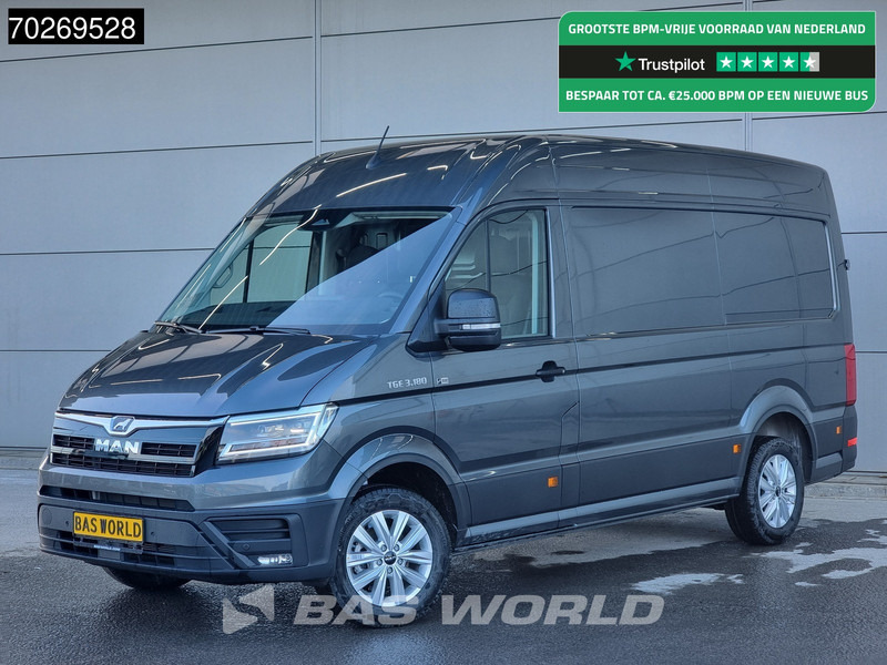 MAN TGE 3.180 Automaat 2025 model Facelift L3H3 Navi CarPlay Camera L2H2 12m3 Airco Cruise control - Furgón: foto 1 MAN TGE 3.180 Automaat 2025 model Facelift L3H3 Navi CarPlay Camera L2H2 12m3 Airco Cruise control - Furgón: foto 1