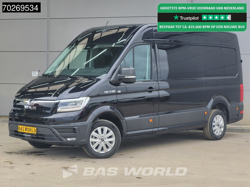 MAN TGE 3.180 Automaat 2025 model Facelift L3H3 Navi CarPlay Cruise Camera L2H2 12m3 Airco Cruise control - Furgón: foto 1 MAN TGE 3.180 Automaat 2025 model Facelift L3H3 Navi CarPlay Cruise Camera L2H2 12m3 Airco Cruise control - Furgón: foto 1