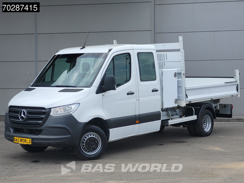 Mercedes-Benz Sprinter 514 CDI Kipper met Kist Dubbel Cabine Dubbellucht 3,5t Trekhaak Airco Cruise MBUX CarPlay Euro6 Tipper Benne Kieper 2m3 Airco Tr - Furgoneta basculante: foto 2 Mercedes-Benz Sprinter 514 CDI Kipper met Kist Dubbel Cabine Dubbellucht 3,5t Trekhaak Airco Cruise MBUX CarPlay Euro6 Tipper Benne Kieper 2m3 Airco Tr - Furgoneta basculante: foto 2