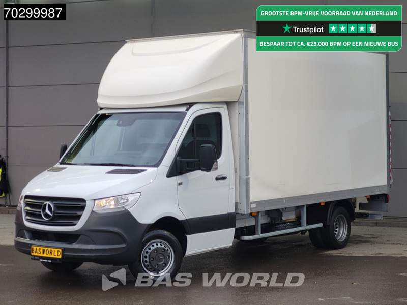 Mercedes-Benz Sprinter 514 CDI Laadklep Zijdeur Dubbellucht Bakwagen Airco Cruise MBUX CarPlay D'Hollandia Euro6 Meubelbak Koffer Airco Cruise control - Furgoneta caja cerrada: foto 1 Mercedes-Benz Sprinter 514 CDI Laadklep Zijdeur Dubbellucht Bakwagen Airco Cruise MBUX CarPlay D'Hollandia Euro6 Meubelbak Koffer Airco Cruise control - Furgoneta caja cerrada: foto 1