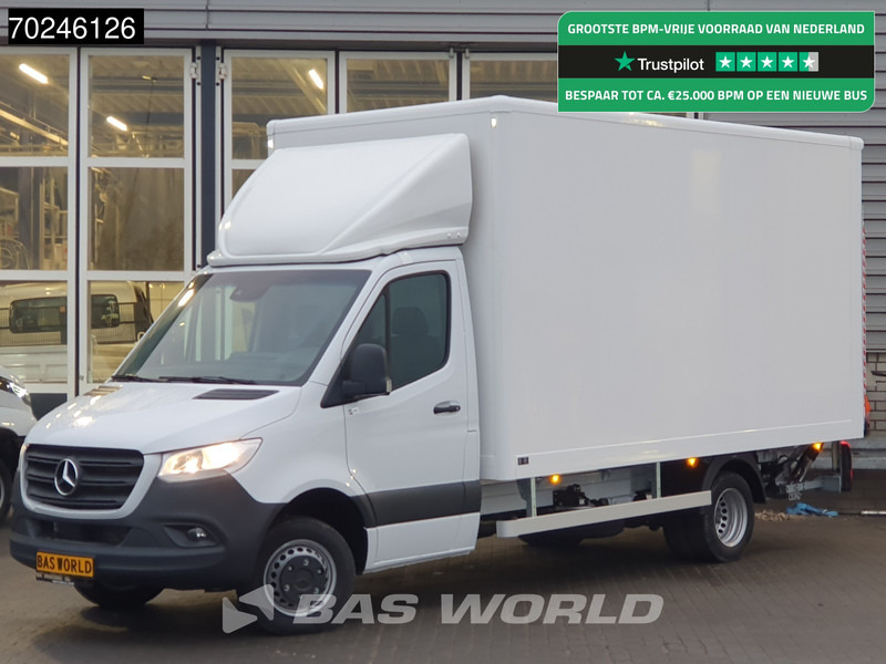 Mercedes-Benz Sprinter 515 CDI Automaat 1000kg Laadklep Zijdeur Dubbellucht Bakwagen MBUX Airco Cruise CarPlay D'Hollandia Euro6 Koffer Meubelbak 21m3 - Furgoneta caja cerrada: foto 1 Mercedes-Benz Sprinter 515 CDI Automaat 1000kg Laadklep Zijdeur Dubbellucht Bakwagen MBUX Airco Cruise CarPlay D'Hollandia Euro6 Koffer Meubelbak 21m3 - Furgoneta caja cerrada: foto 1