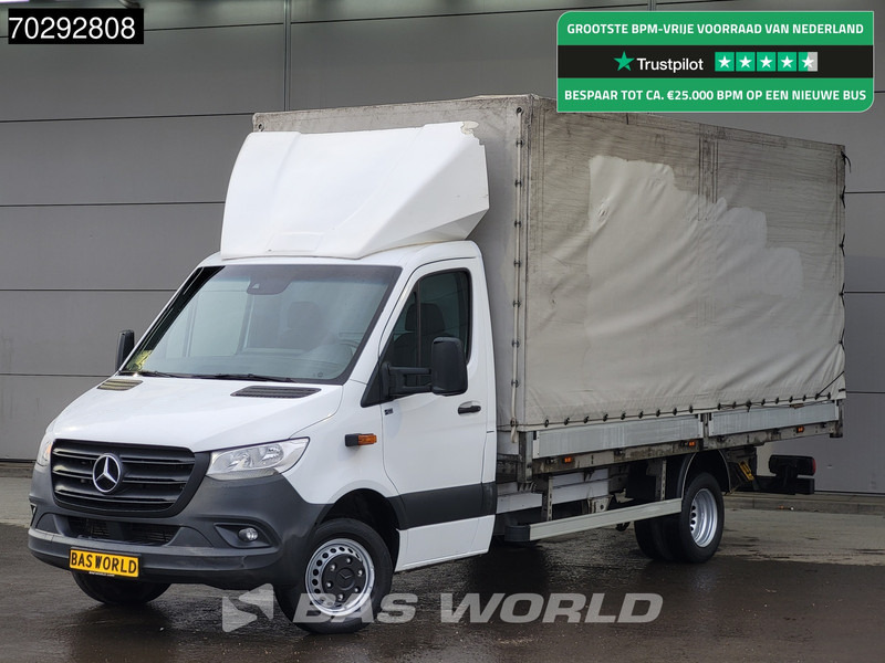 Mercedes-Benz Sprinter 519 CDI 3.0L V6 Automaat 484cm Dubbellucht Huif Bakwagen 190PK Airco Cruise Euro6 Meubelbak Koffer Airco Cruise control - Furgoneta con lona: foto 1 Mercedes-Benz Sprinter 519 CDI 3.0L V6 Automaat 484cm Dubbellucht Huif Bakwagen 190PK Airco Cruise Euro6 Meubelbak Koffer Airco Cruise control - Furgoneta con lona: foto 1