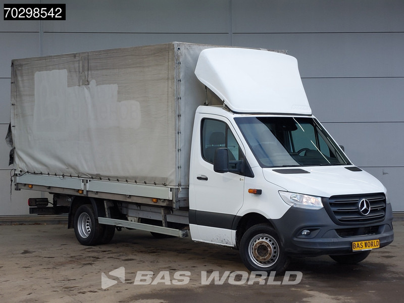 Mercedes-Benz Sprinter 519 CDI 3.0L V6 Automaat 484cm Dubbellucht Huif Bakwagen 190PK Airco Cruise Euro6 Meubelbak Koffer Airco - Furgoneta con lona: foto 3 Mercedes-Benz Sprinter 519 CDI 3.0L V6 Automaat 484cm Dubbellucht Huif Bakwagen 190PK Airco Cruise Euro6 Meubelbak Koffer Airco - Furgoneta con lona: foto 3
