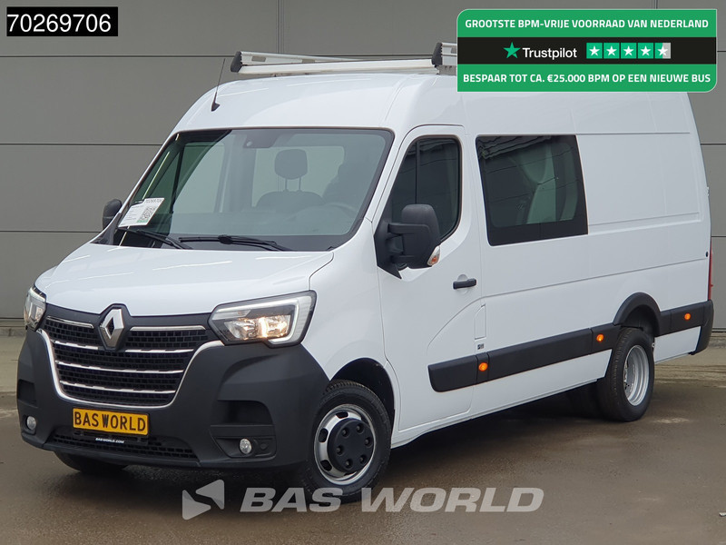 Renault Master 165PK L3H2 Dubbel Cabine Dubbellucht Werkplaatsinrichting LED Imperiaal Trekhaak Navi Camera Parkeersensoren L3 8Airco Dubbel cabine T - Furgón: foto 1 Renault Master 165PK L3H2 Dubbel Cabine Dubbellucht Werkplaatsinrichting LED Imperiaal Trekhaak Navi Camera Parkeersensoren L3 8Airco Dubbel cabine T - Furgón: foto 1
