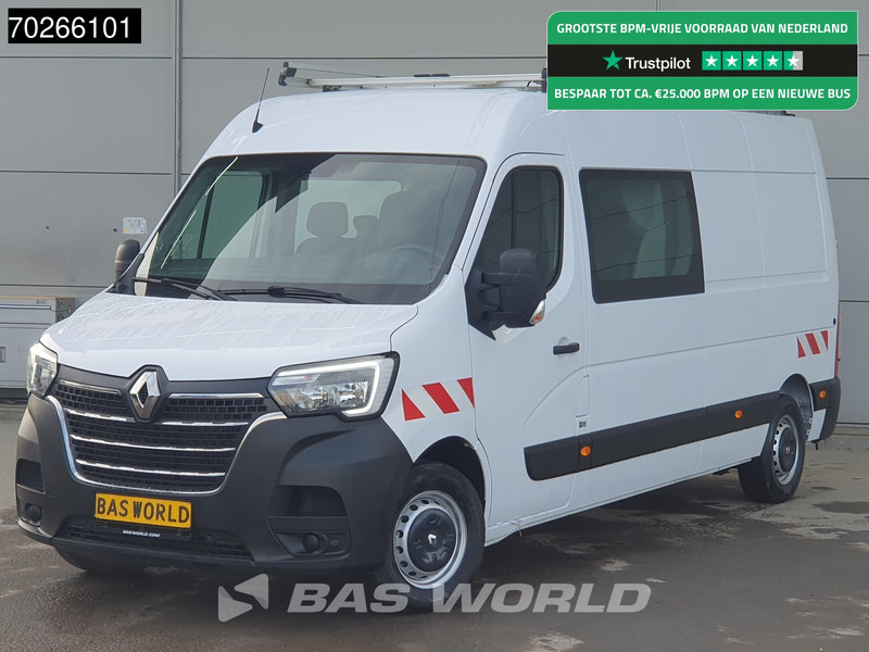 Renault Master 180PK L3H2 Dubbel Cabine Imperiaal Camera Trekhaak DC Doka Mixto 9m3 Airco Dubbel cabine Trekhaak Cruise control - Furgón: foto 1 Renault Master 180PK L3H2 Dubbel Cabine Imperiaal Camera Trekhaak DC Doka Mixto 9m3 Airco Dubbel cabine Trekhaak Cruise control - Furgón: foto 1