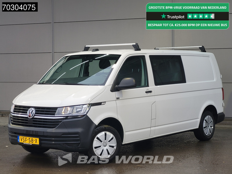 Volkswagen Transporter 110PK Dubbel Cabine L2H1 Trekhaak Airco Cruise Imperiaal APK 10-2026 Euro6 L2 Airco Trekhaak Cruise control - Furgoneta pequeña: foto 1 Volkswagen Transporter 110PK Dubbel Cabine L2H1 Trekhaak Airco Cruise Imperiaal APK 10-2026 Euro6 L2 Airco Trekhaak Cruise control - Furgoneta pequeña: foto 1