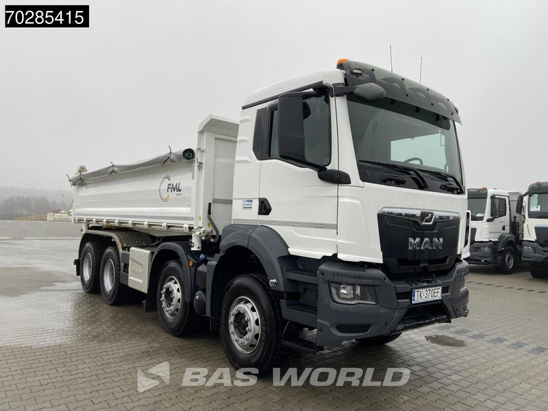 MAN TGS 35.440 TGS 8X4 14m2 3-Way kipper Hardox Big-Axle Steel-suspension Euro 6 - Camión volquete: foto 3 MAN TGS 35.440 TGS 8X4 14m2 3-Way kipper Hardox Big-Axle Steel-suspension Euro 6 - Camión volquete: foto 3