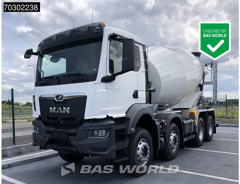 MAN TGS 41.400 8X4 10m3 FML mixer Steelsuspension Manual Airco EURO 2 - Camión hormigonera: foto 1 MAN TGS 41.400 8X4 10m3 FML mixer Steelsuspension Manual Airco EURO 2 - Camión hormigonera: foto 1