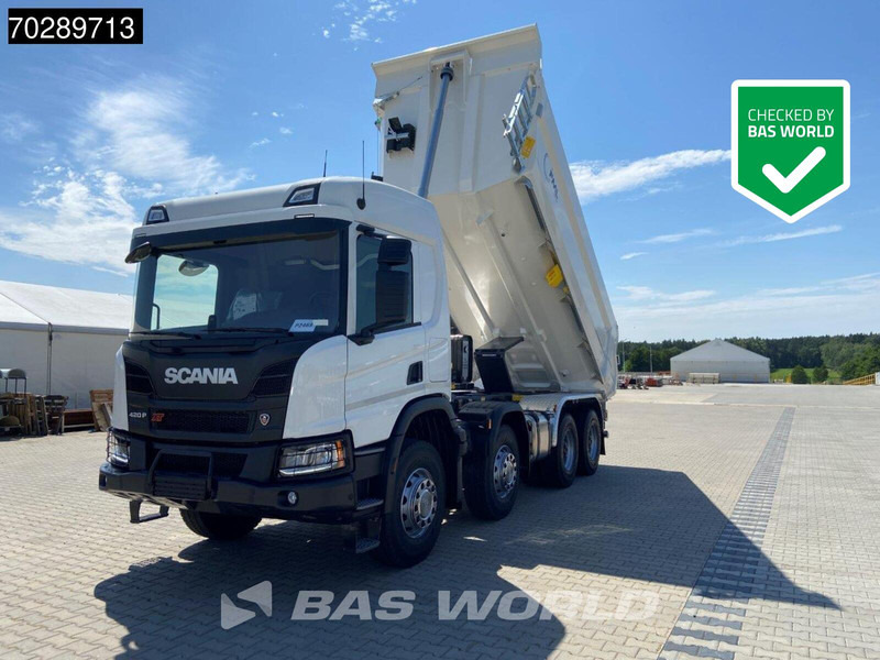 Scania P420 8X4 NEW! 18m3 Steel tipper Steelsuspension Automatic Euro 6 - Camión volquete: foto 1 Scania P420 8X4 NEW! 18m3 Steel tipper Steelsuspension Automatic Euro 6 - Camión volquete: foto 1