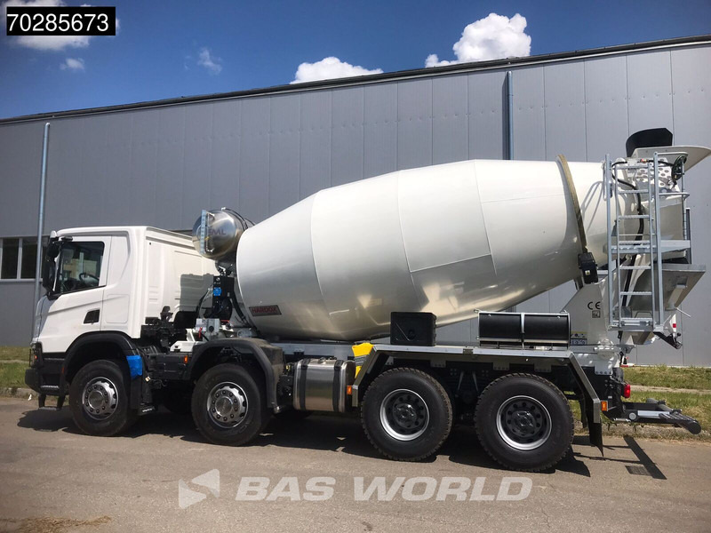 Scania P420 XT 8X4 NEW! 10m3 FML Mixer Automatic Steel suspension Big-Axle Euro 6 - Camión hormigonera: foto 2 Scania P420 XT 8X4 NEW! 10m3 FML Mixer Automatic Steel suspension Big-Axle Euro 6 - Camión hormigonera: foto 2