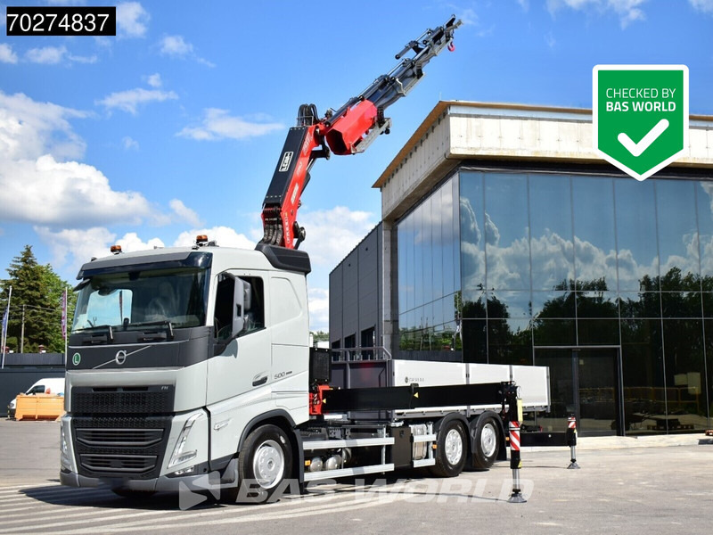 Volvo FH 500 6X2 NEW! Fassi F545RA Kran Crane VEB+ Lift-Lenkachse - Camión caja abierta, Camión grúa: foto 5 Volvo FH 500 6X2 NEW! Fassi F545RA Kran Crane VEB+ Lift-Lenkachse - Camión caja abierta, Camión grúa: foto 5