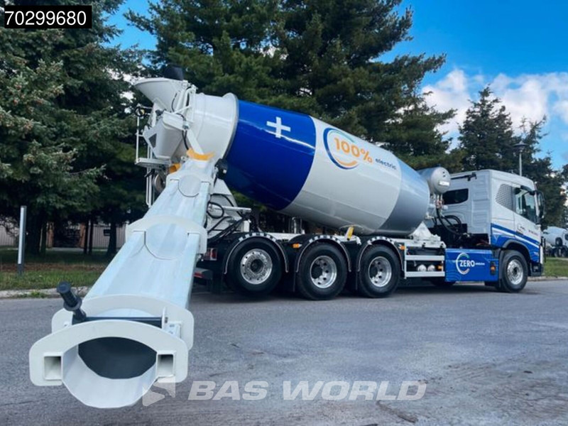 Volvo FMX 670 8X4 100% ELectric 490 kW 10m3 FML Mixer Lift/Steering Axle - Camión hormigonera: foto 2 Volvo FMX 670 8X4 100% ELectric 490 kW 10m3 FML Mixer Lift/Steering Axle - Camión hormigonera: foto 2