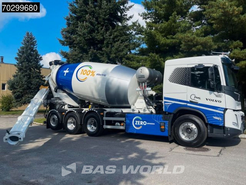 Volvo FMX 670 8X4 100% ELectric 490 kW 10m3 FML Mixer Lift/Steering Axle - Camión hormigonera: foto 5 Volvo FMX 670 8X4 100% ELectric 490 kW 10m3 FML Mixer Lift/Steering Axle - Camión hormigonera: foto 5