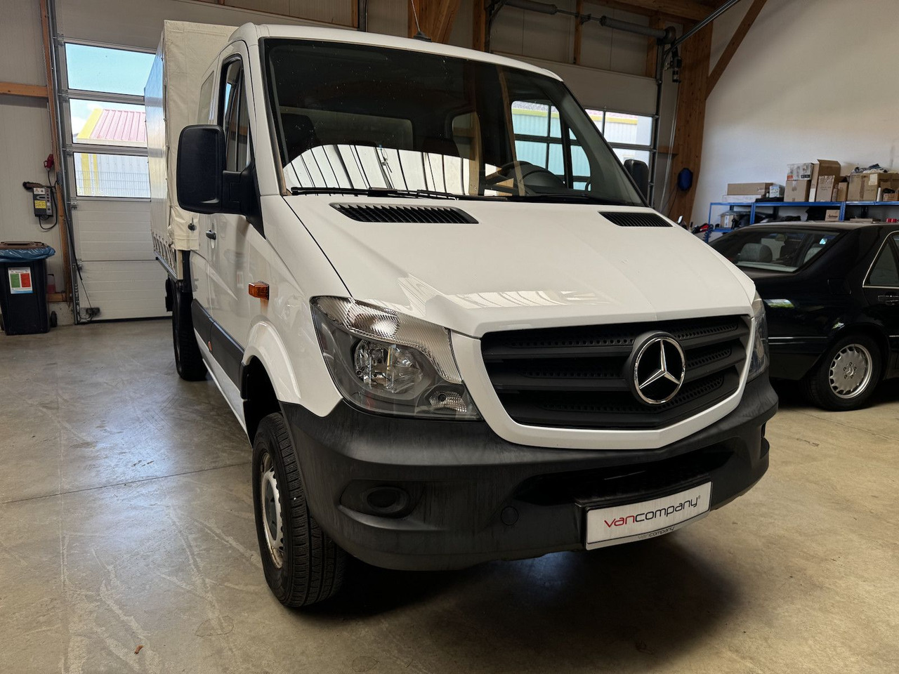 Mercedes-Benz Sprinter 316 CDI Doka 4x4 Allrad Plane - Furgoneta con lona, Furgoneta combi: foto 3 Mercedes-Benz Sprinter 316 CDI Doka 4x4 Allrad Plane - Furgoneta con lona, Furgoneta combi: foto 3