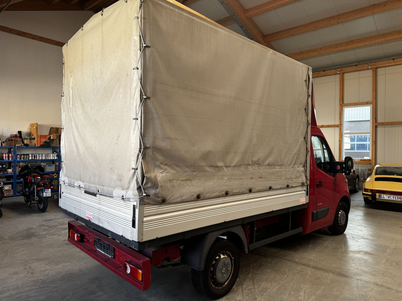 Opel Movano Master 2.3 HDI L2 Pritsche Plane - Furgoneta con lona: foto 5 Opel Movano Master 2.3 HDI L2 Pritsche Plane - Furgoneta con lona: foto 5
