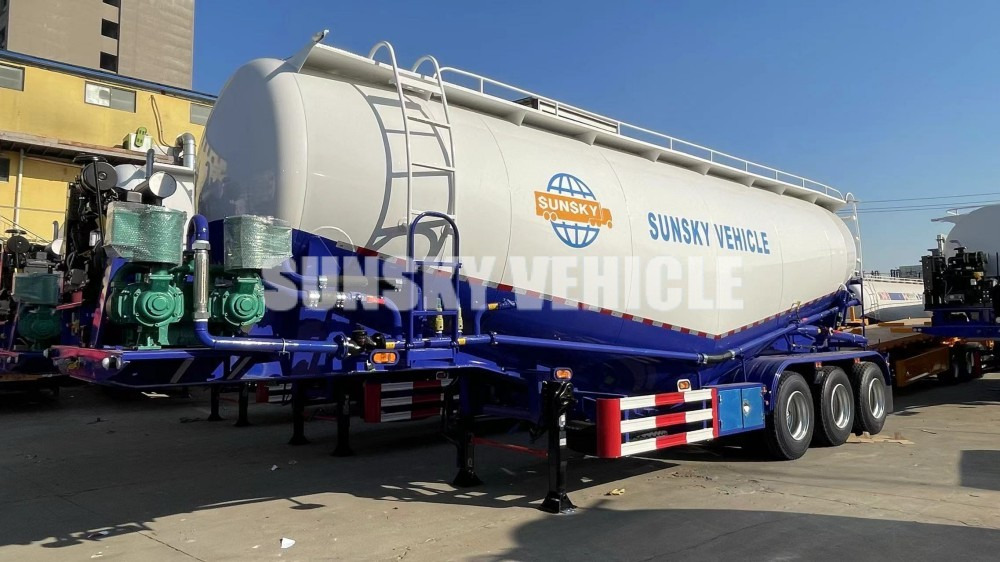 SUNSKY bulk cement trailer - Semirremolque cisterna: foto 1 SUNSKY bulk cement trailer - Semirremolque cisterna: foto 1