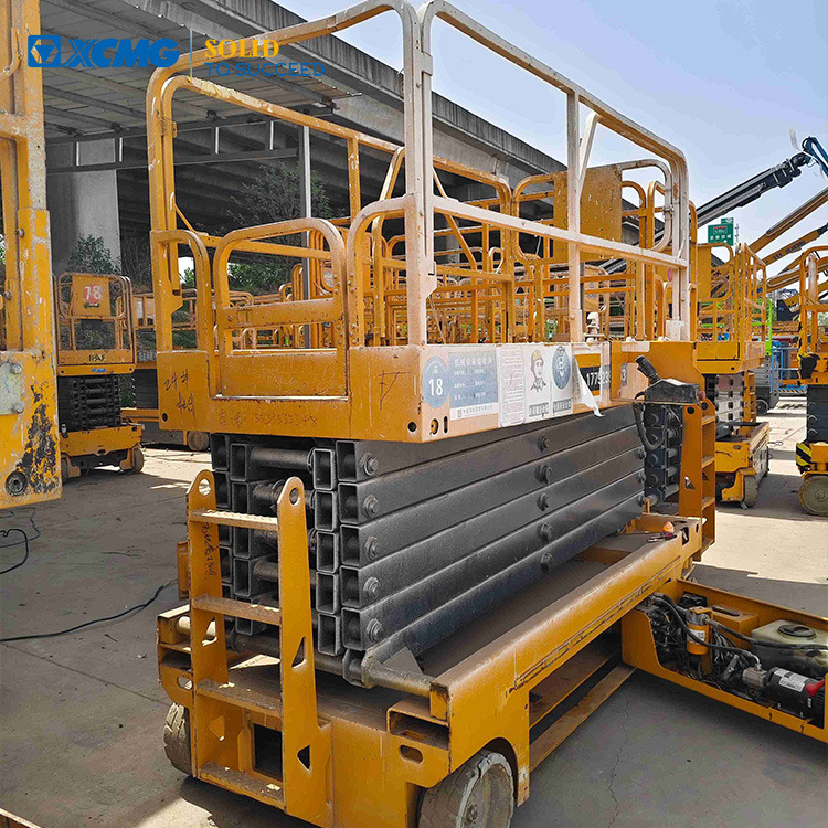 XCMG GTJZ1412 14m diesel hydraulic used scissor lift platform - Plataforma de tijeras: foto 1 XCMG GTJZ1412 14m diesel hydraulic used scissor lift platform - Plataforma de tijeras: foto 1
