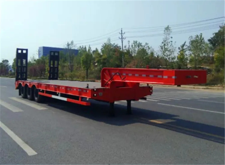 XCMG Official 3 Axle 18 Meter Long Truck Trailers 40Ft Low Bed Container Semi Trailer - Semirremolque góndola rebajadas: foto 4 XCMG Official 3 Axle 18 Meter Long Truck Trailers 40Ft Low Bed Container Semi Trailer - Semirremolque góndola rebajadas: foto 4