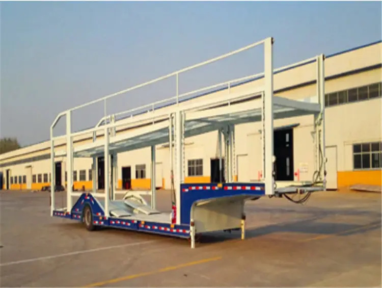 XCMG Official Manufacturer Flat Bed Container Car Transport Semi Truck Trailer - Semirremolque portavehículos: foto 4 XCMG Official Manufacturer Flat Bed Container Car Transport Semi Truck Trailer - Semirremolque portavehículos: foto 4