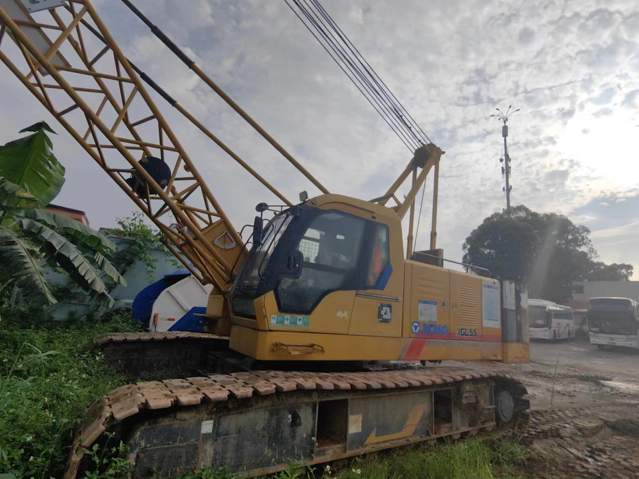 XCMG Official Second Hand Mini Crawler Crane XGC55 Used Mobile Crane For Sale - Grúa sobre orugas: foto 3 XCMG Official Second Hand Mini Crawler Crane XGC55 Used Mobile Crane For Sale - Grúa sobre orugas: foto 3